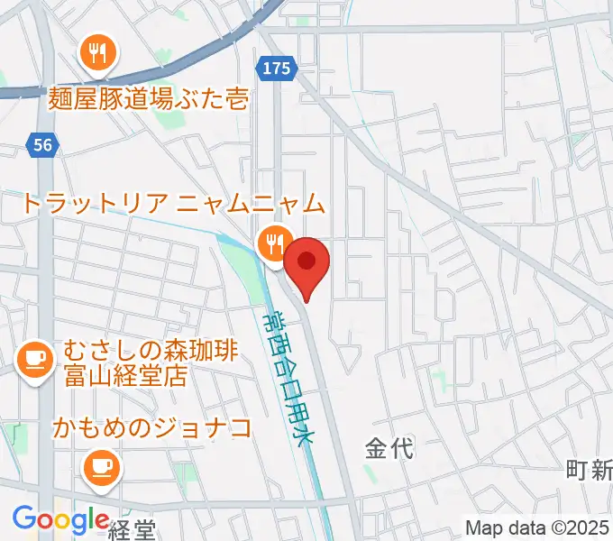わをん音楽教室の地図
