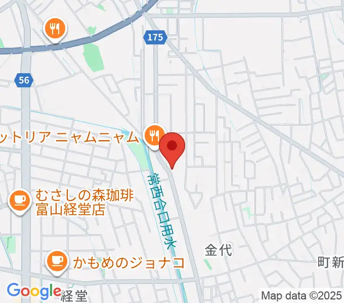 わをん音楽教室の地図
