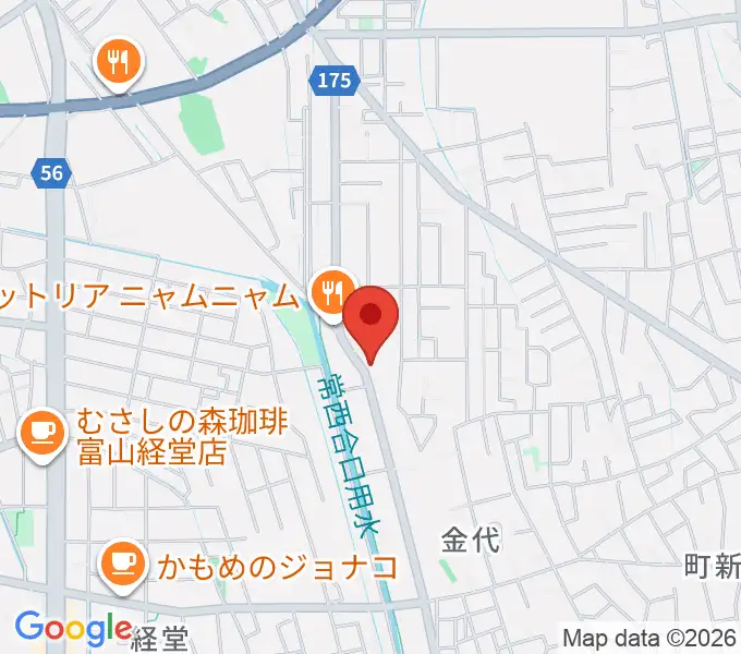わをん音楽教室の地図