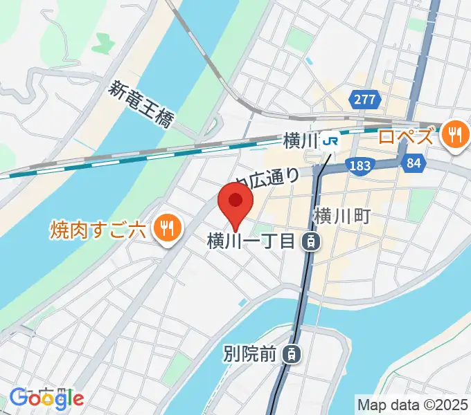 広島コンピュータ専門学校の地図