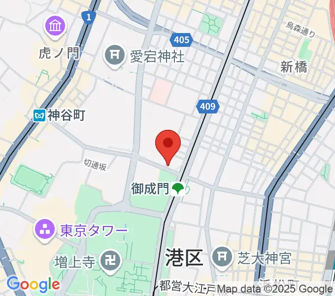 音響芸術専門学校の地図