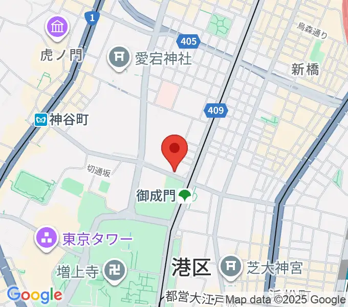 音響芸術専門学校の地図