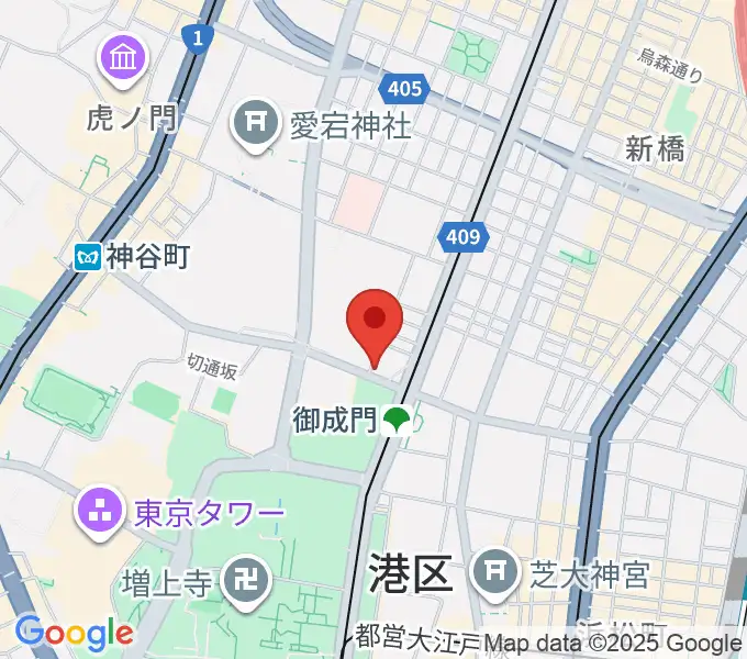 音響芸術専門学校の地図
