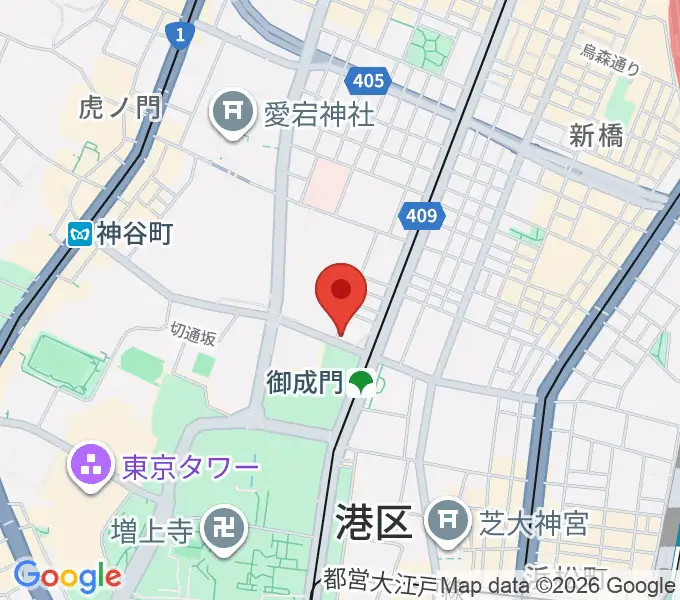 音響芸術専門学校の地図