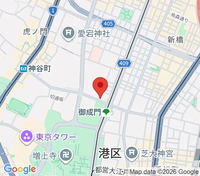 音響芸術専門学校の地図