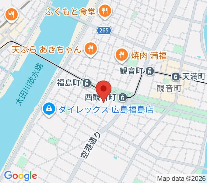 広島工業大学専門学校の地図