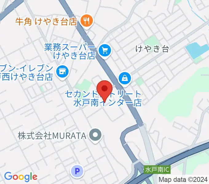 水戸コルテスの地図