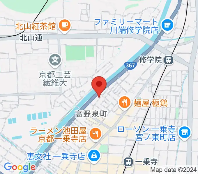 坂晃のトランペット教室の地図