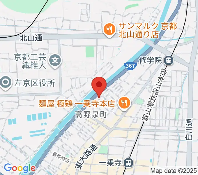 坂晃のトランペット教室の地図