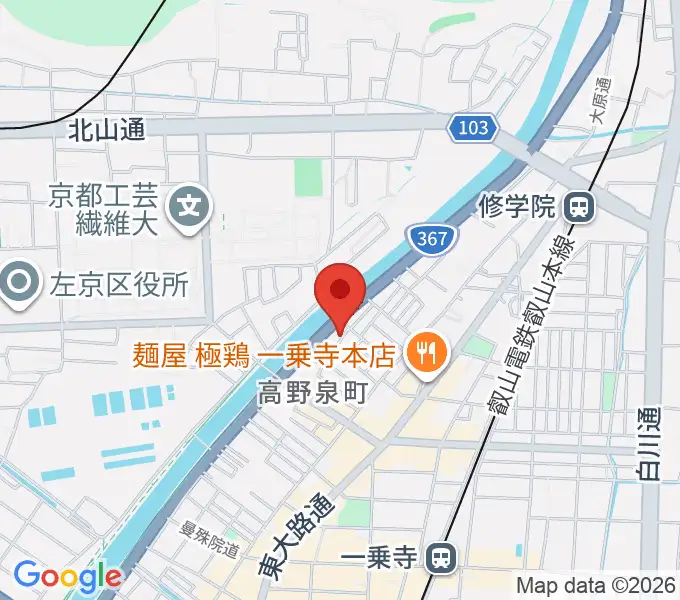 坂晃のトランペット教室の地図