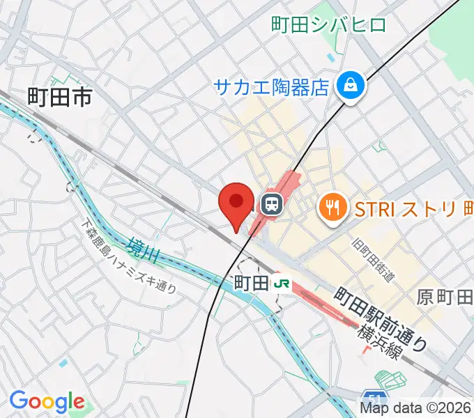 まほろ座MACHIDAの地図