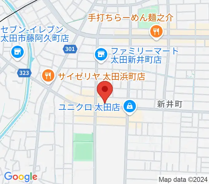 太田エモーションの地図