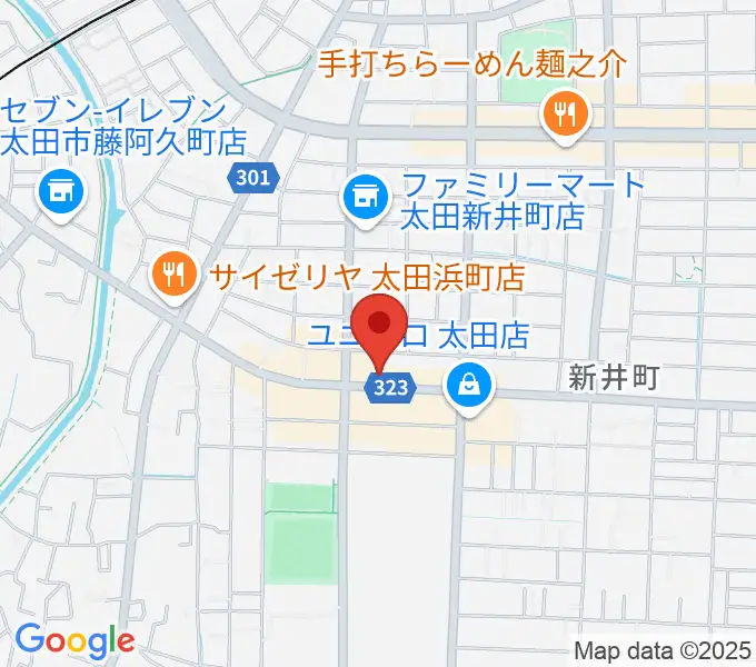 太田エモーションの地図