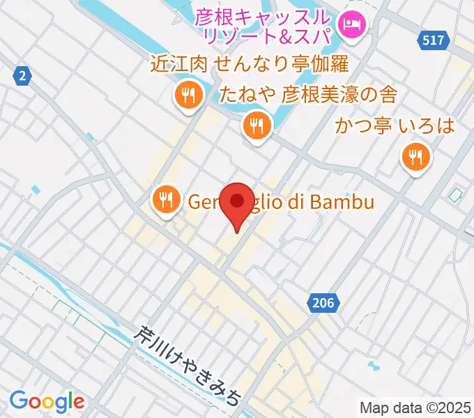 Tied Music（タイドミュージック）の地図