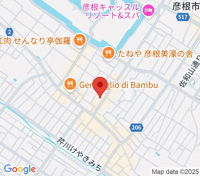 Tied Music（タイドミュージック）の地図