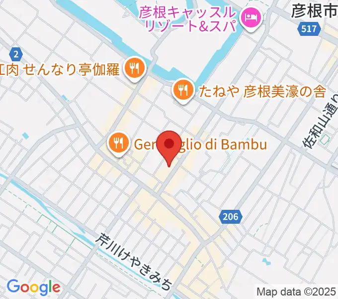 Tied Music（タイドミュージック）の地図