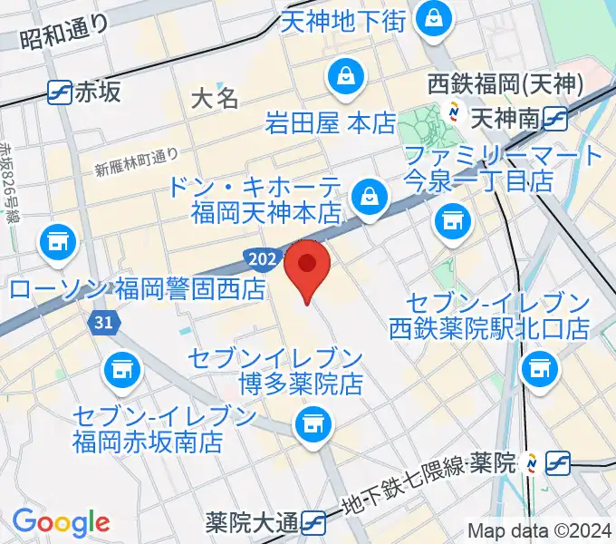 フォレストヒルの地図