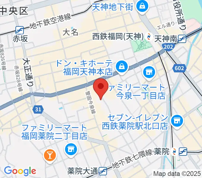 フォレストヒルの地図