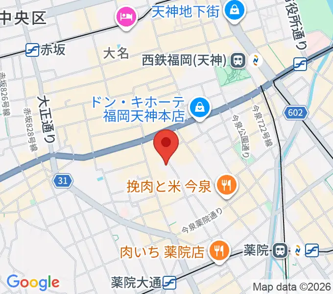 フォレストヒルの地図