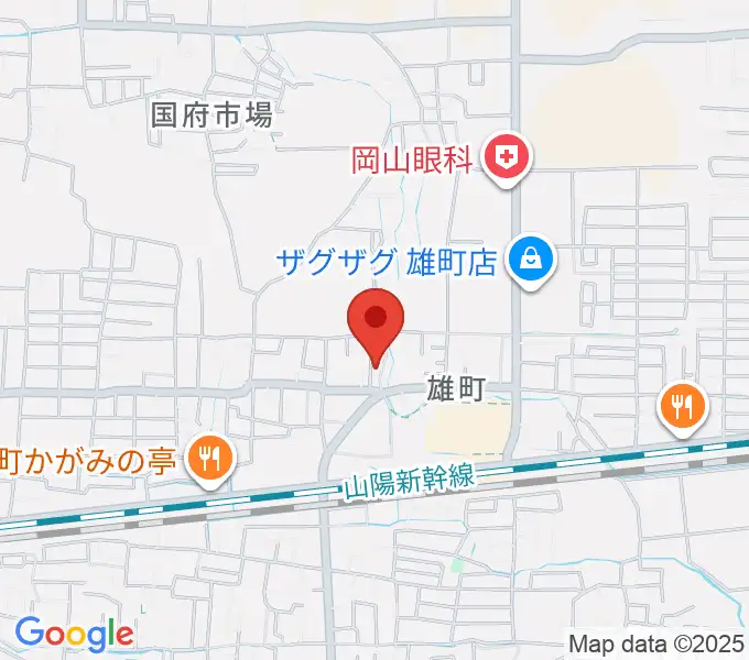須藤アコースティック・ギター教室の地図