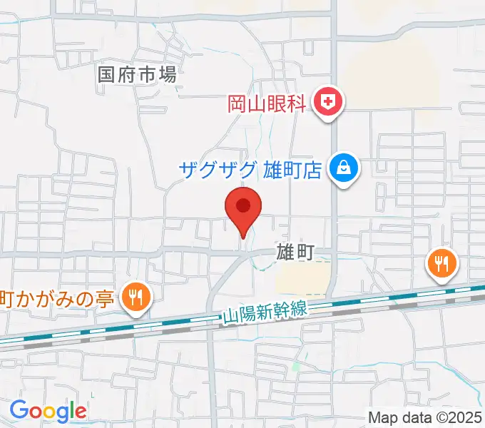 須藤アコースティック・ギター教室の地図