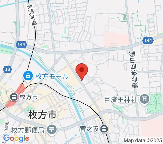 リプルミュージックの地図