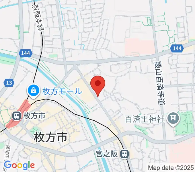 リプルミュージックの地図