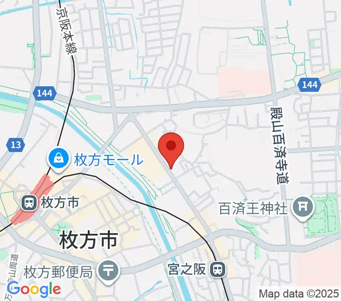 リプルミュージックの地図