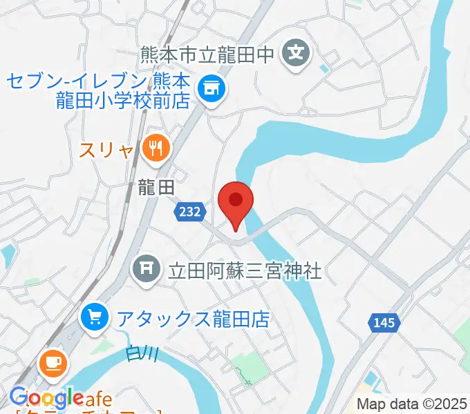 やまべ音楽＆ギター教室の地図