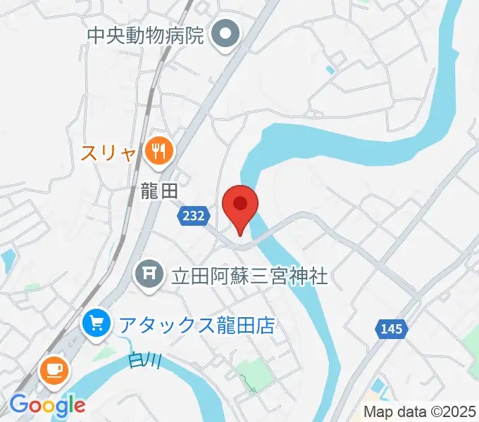 やまべ音楽＆ギター教室の地図
