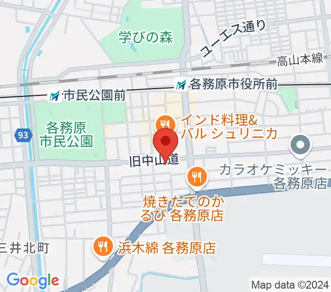 サウンドハンター各務原店 FreeManの地図