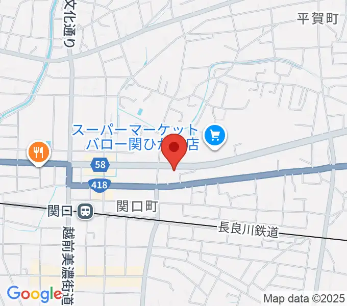 シノダ楽器 旭ヶ丘センターの地図