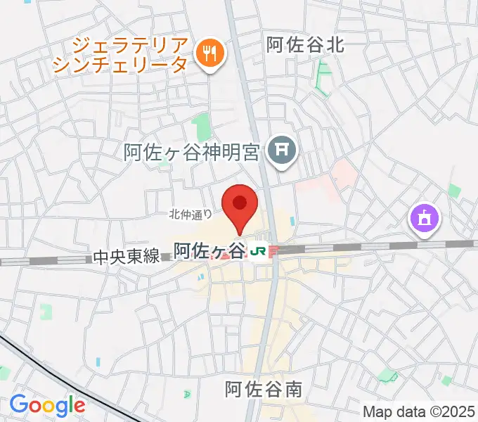 BAR ROCK INDIAの地図