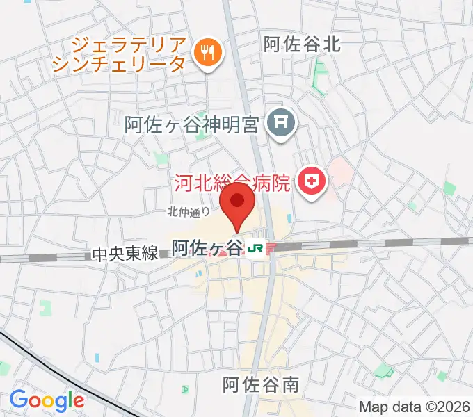 BAR ROCK INDIAの地図