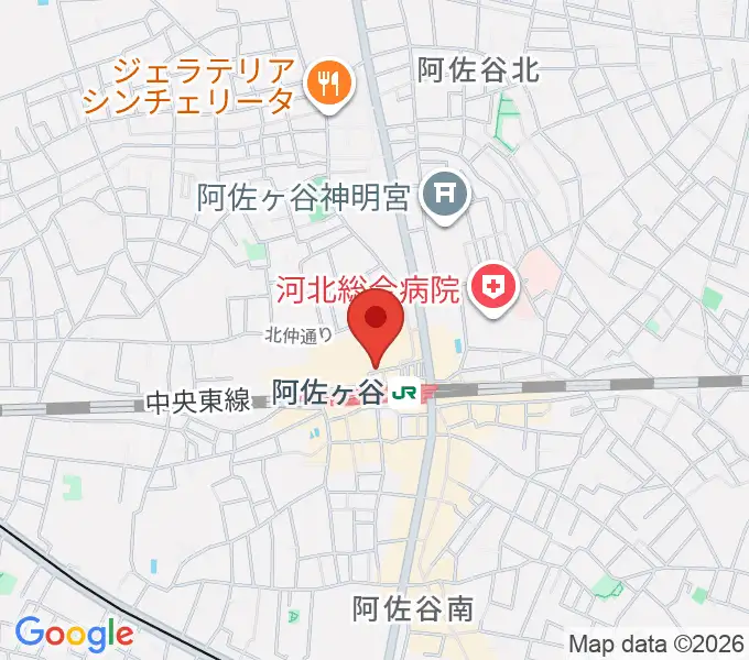 BAR ROCK INDIAの地図