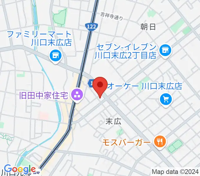 FM川口 856STUDIOの地図