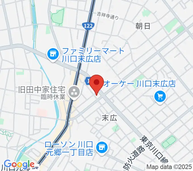 FM川口 856STUDIOの地図
