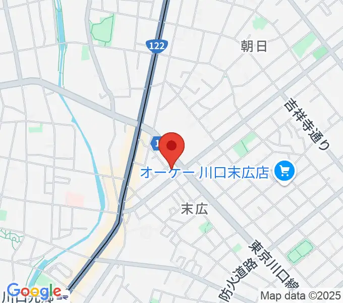 FM川口 856STUDIOの地図