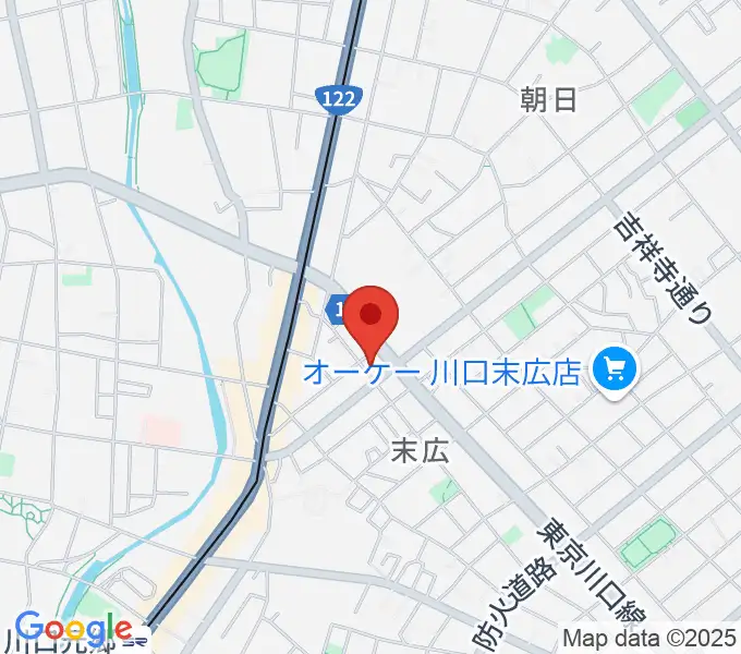 FM川口 856STUDIOの地図