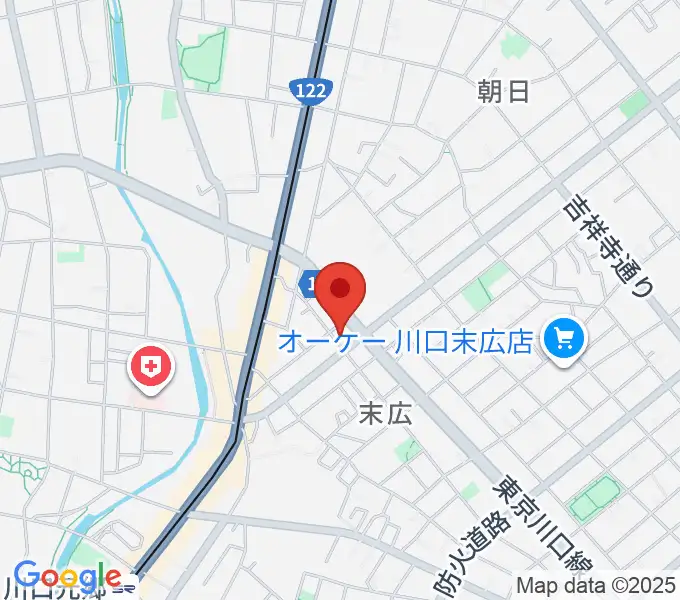 FM川口 856STUDIOの地図