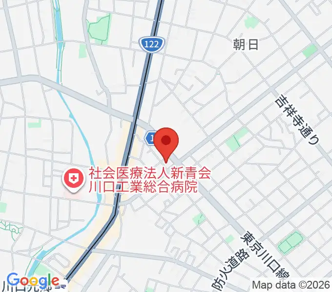 FM川口 856STUDIOの地図