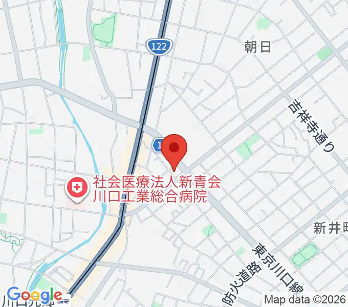 FM川口 856STUDIOの地図