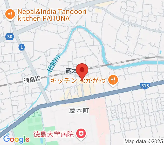蔵本EMAの地図