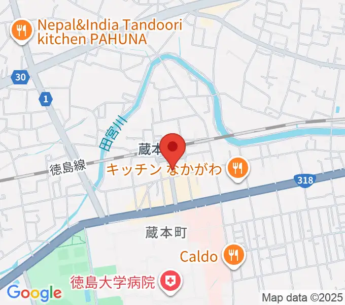蔵本EMAの地図