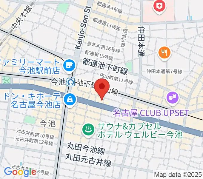 リフレクトスタジオ今池店の地図