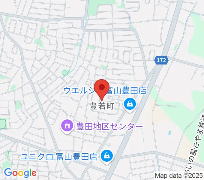 笹山友希予ピアノ教室の地図