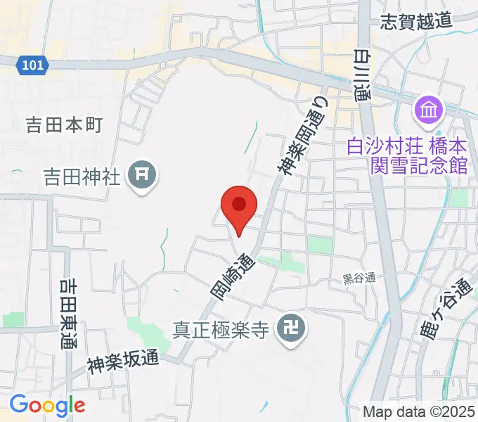 錦鱗館の地図