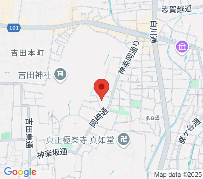 錦鱗館の地図