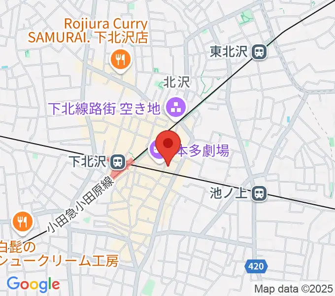 下北沢ろくでもない夜の地図
