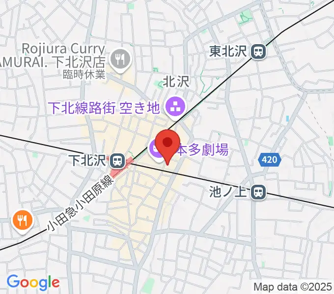 下北沢ろくでもない夜の地図